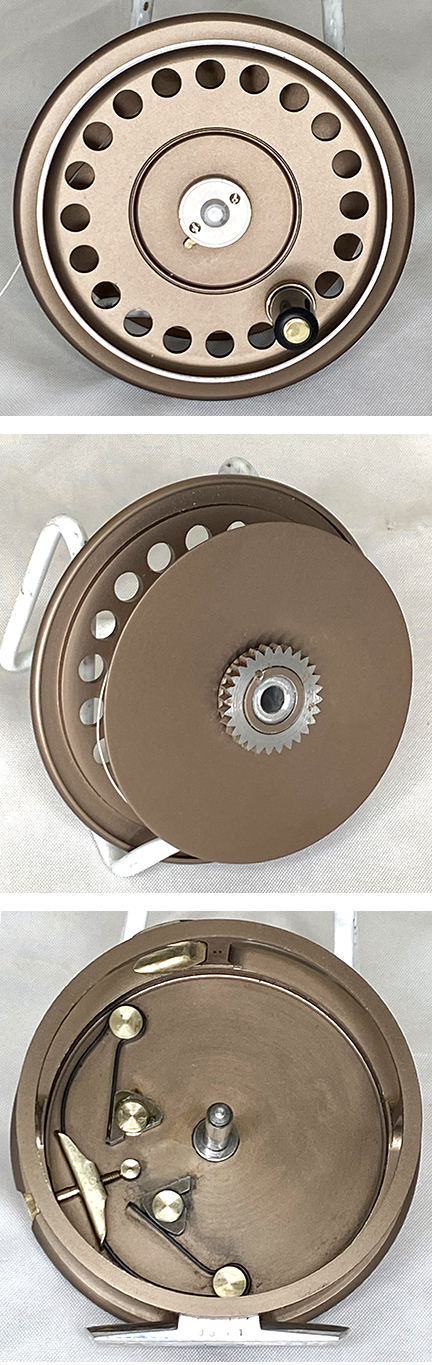 SAGE 509 SPARE SPOOL ONLY BY HARDY BROS., W/SOFT POUCH!