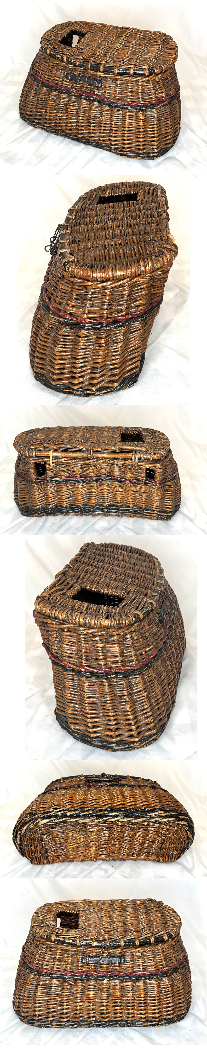 VINTAGE NICK MOUSEL HAND WOVEN CREEL YAKIMA, WA.