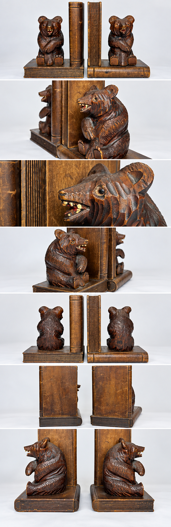 Black Bear Bookends